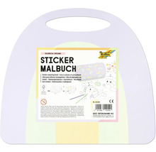 Sticker Malbuch mit dem Folia Bringmann Logo