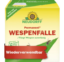 Neudorff Permanent Wespenfalle, wiederverwendbar und insektenizidfrei