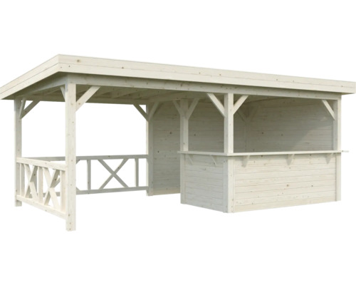 Holz Pavillon mit Bar