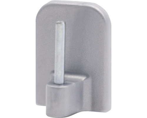 Selbstklebehaken silber 4 Stk.