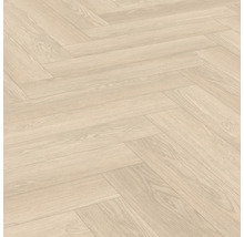Handmuster zu Laminat Nature Sense Baronia Eiche hell Fischgrät 840 x 168 x 8 mm