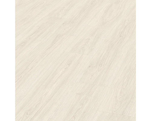 Nahaufnahme eines Laminatbodens mit Holzoptik