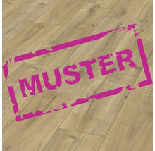 Handmuster zu Laminat Nature Sense Loja Eiche braun Landhausdiele 1292 x 246 x 8 mm