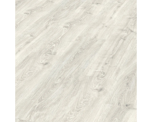 Heller Laminatboden in Holzoptik