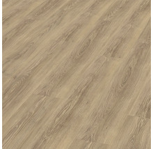 Nahaufnahme eines hellen Laminatbodens mit Holzoptik
