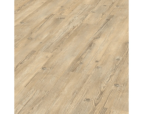 Ansicht eines Laminatbodens in Holzoptik