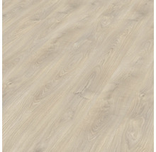 Helle Laminatbodenoberfläche mit Holzstruktur