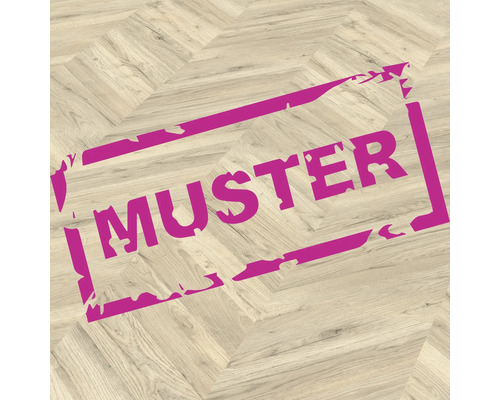 Handmuster zu Laminat Nature Sense Rillington Eiche hell Landhausdiele 1292 x 327 x 8 mm