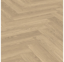 Handmuster zu Laminat Nature Sense Baronia Eiche braun Fischgrät 840 x 168 x 8 mm
