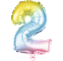 Ballon in Form der Zahl Zwei