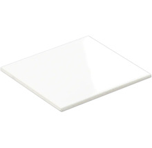 Weiße Keramikfliese