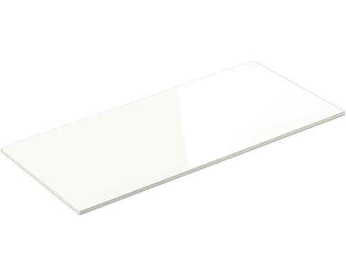 MIRAVA Steingut Wandfliese PORTO weiß glänzend 29,8 cm x 59,8 cm x 0,8 cm rektifiziert Arbeitsplatte