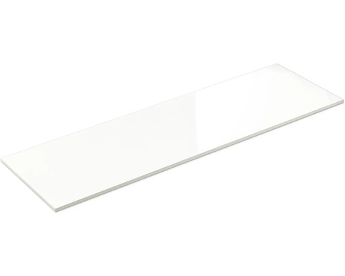 MIRAVA Steingut Wandfliese PORTO weiß glänzend 29,8 cm x 89,8 cm x 0,8 cm rektifiziert Arbeitsplatte