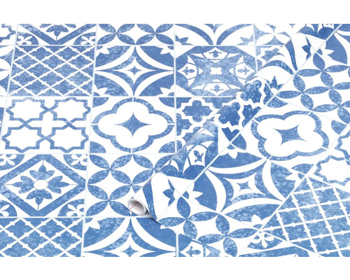 Rolle Vinyltapete mit Fliesendesign