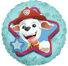 Runder Paw Patrol Folienballon mit Marshall Motiv