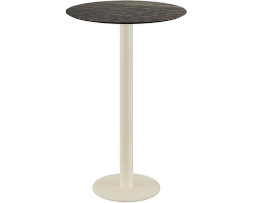 Stehtisch mit runder Tischplatte und Fuß