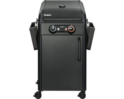 Elektrogrill Enders eFlow Pro 2 Turbo Shadow graphitgrau mit Turbozone Enders Gasgrill mit Unterschrank und Temperaturanzeige