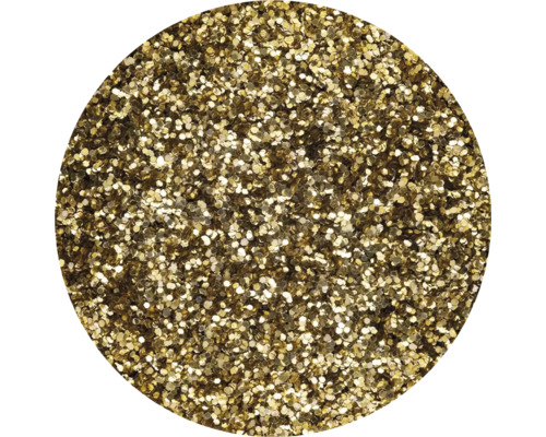 Goldfarbener Glitter
