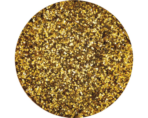 Goldfarbener Glitzer