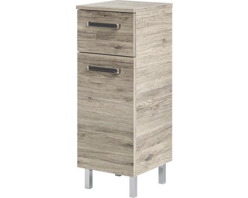 Badezimmer Unterschrank mit zwei Schubladen und Füßen