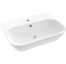 Keramik Waschbecken mit Hahnloch und Überlauf