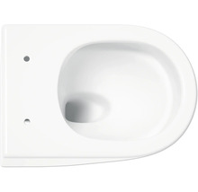Wand-Tiefspül-WC aus Keramik, Aufsicht