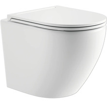 Wand-Tiefspülklosett mit WC-Sitz