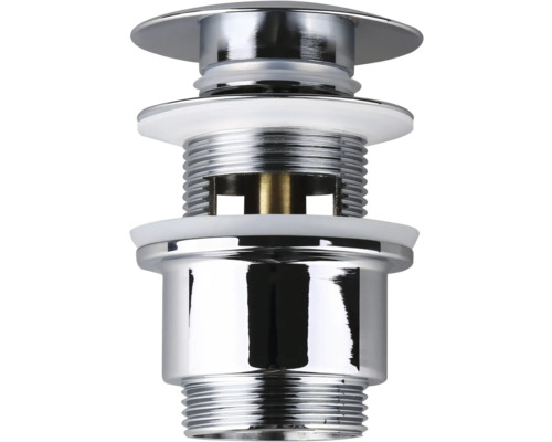 Ventilstopfen aus Metall für Waschbecken