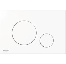 Veporit Betätigungsplatte mit zwei Tasten für Toilettenspülung