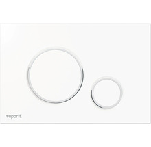 Druckplatte für WC-Spülung mit zwei Tasten