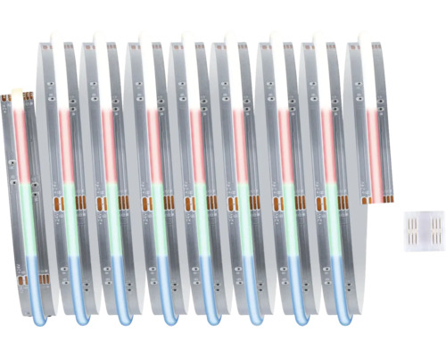 Mehrere LED-Streifen mit unterschiedlichen Lichtfarben