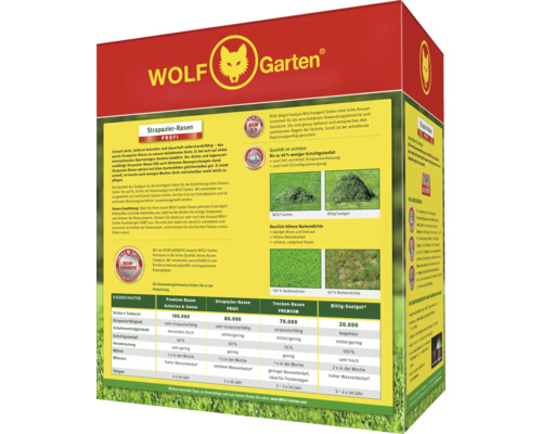 Wolf Garten Strapazierrasen Profi Packung