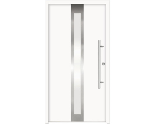 Splendoor Haustür ATHENE Aluminium 1100x2100 mm NCS S 0500-N Weiß DIN Rechts (nach innen öffnend) inkl. Beschlagset und Profilzylinder mit 6 Schlüssel Splendoor Haustür ATHENE Aluminium 1100x2100 mm NCS S 0500-N Weiß DIN Rechts (nach innen öffnend) inkl. Beschlagset und Profilzylinder mit 6 Schlüssel