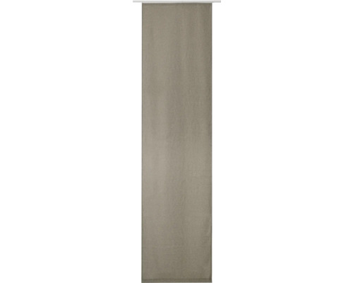 Schiebegardine Lino braun 60x245 cm