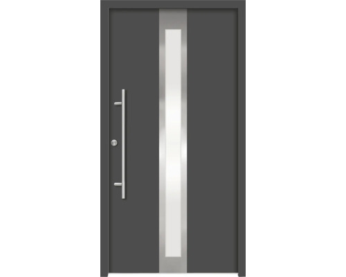 Splendoor Haustür ATHENE Aluminium 1000x2100 mm Anthrazitgrau DIN Links (nach innen öffnend) inkl. Beschlagset und Profilzylinder mit 6 Schlüssel Splendoor Haustür ATHENE Aluminium 1000x2100 mm Anthrazitgrau DIN Links (nach innen öffnend) inkl. Beschlagset und Profilzylinder mit 6 Schlüssel