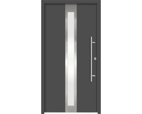 Splendoor Haustür ATHENE Aluminium 1000x2100 mm Anthrazitgrau DIN Rechts (nach innen öffnend) inkl. Beschlagset und Profilzylinder mit 6 Schlüssel Splendoor Haustür ATHENE Aluminium 1000x2100 mm Anthrazitgrau DIN Rechts (nach innen öffnend) inkl. Beschlagset und Profilzylinder mit 6 Schlüssel