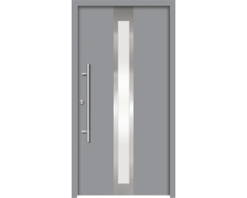 Splendoor Haustür ATHENE Aluminium 1000x2100 mm NCS S 6502-B (Grau) DIN Links (nach innen öffnend) inkl. Beschlagset und Profilzylinder mit 6 Schlüssel Splendoor Haustür ATHENE Aluminium 1000x2100 mm NCS S 6502-B (Grau) DIN Links (nach innen öffnend) inkl. Beschlagset und Profilzylinder mit 6 Schlüssel