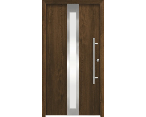 Splendoor Haustür ATHENE Aluminium 1000x2100 mm Nussbaum DIN Rechts (nach innen öffnend) inkl. Beschlagset und Profilzylinder mit 6 Schlüssel Splendoor Haustür ATHENE Aluminium 1000x2100 mm Nussbaum DIN Rechts (nach innen öffnend) inkl. Beschlagset und Profilzylinder mit 6 Schlüssel