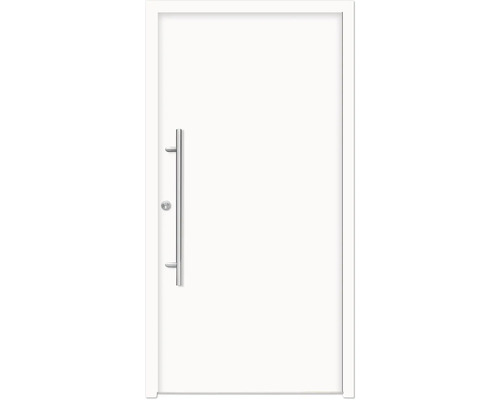 Splendoor Haustür APOLLON Aluminium 1100x2100 mm NCS S 0500-N Weiß DIN Rechts (nach innen öffnend) inkl. Beschlagset und Profilzylinder mit 6 Schlüssel Splendoor Haustür APOLLON Aluminium 1100x2100 mm NCS S 0500-N Weiß DIN Rechts (nach innen öffnend) inkl. Beschlagset und Profilzylinder mit 6 Schlüssel