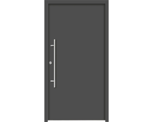 Splendoor Haustür APOLLON Aluminium 1100x2100 mm Anthrazitgrau DIN Rechts (nach innen öffnend) inkl. Beschlagset und Profilzylinder mit 6 Schlüssel Splendoor Haustür APOLLON Aluminium 1100x2100 mm Anthrazitgrau DIN Rechts (nach innen öffnend) inkl. Beschlagset und Profilzylinder mit 6 Schlüssel