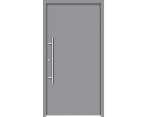 Splendoor Haustür APOLLON Aluminium 1000x2100 mm NCS S 6502-B (Grau) DIN Rechts (nach innen öffnend) inkl. Beschlagset und Profilzylinder mit 6 Schlüssel Splendoor Haustür APOLLON Aluminium 1000x2100 mm NCS S 6502-B (Grau) DIN Rechts (nach innen öffnend) inkl. Beschlagset und Profilzylinder mit 6 Schlüssel