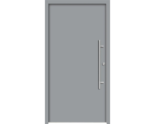 Splendoor Haustür APOLLON Aluminium 1000x2100 mm NCS S 6502-B (Grau) DIN Links (nach innen öffnend) inkl. Beschlagset und Profilzylinder mit 6 Schlüssel Splendoor Haustür APOLLON Aluminium 1000x2100 mm NCS S 6502-B (Grau) DIN Links (nach innen öffnend) inkl. Beschlagset und Profilzylinder mit 6 Schlüssel