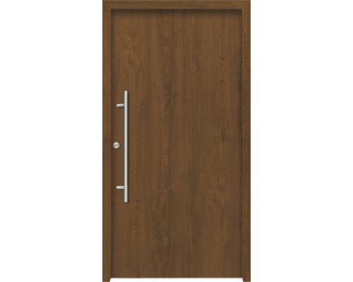 Splendoor Haustür APOLLON Aluminium 1000x2100 mm Golden Oak DIN Rechts (nach innen öffnend) inkl. Beschlagset und Profilzylinder mit 6 Schlüssel Splendoor Haustür APOLLON Aluminium 1000x2100 mm Golden Oak DIN Rechts (nach innen öffnend) inkl. Beschlagset und Profilzylinder mit 6 Schlüssel