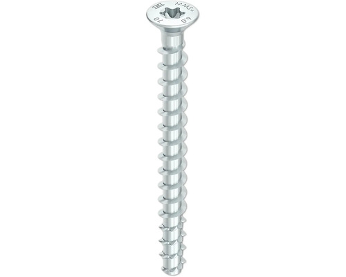 HECO-MULTI-MONTI-plus F Betonschraube Senkkopf TX Vollgewinde 10x80 mm blau verzinkt 25 Stück HECO-MULTI-MONTI-plus F Betonschraube Senkkopf TX Vollgewinde 10x80 mm blau verzinkt 25 Stück