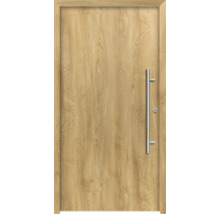 Holztür mit Griff