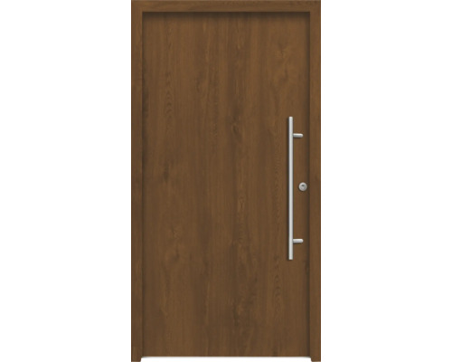 Splendoor Haustür APOLLON Aluminium 1100x2100 mm Golden Oak DIN Links (nach innen öffnend) RC 2 inkl. Beschlagset und Profilzylinder mit 3 Schlüssel Splendoor Haustür APOLLON Aluminium 1100x2100 mm Golden Oak DIN Links (nach innen öffnend) RC 2 inkl. Beschlagset und Profilzylinder mit 3 Schlüssel