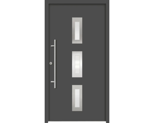 Splendoor Haustür ARTEMIS Aluminium 1000x2100 mm Anthrazitgrau DIN Links (nach innen öffnend) RC 2 inkl. Beschlagset und Profilzylinder mit 3 Schlüssel Splendoor Haustür ARTEMIS Aluminium 1000x2100 mm Anthrazitgrau DIN Links (nach innen öffnend) RC 2 inkl. Beschlagset und Profilzylinder mit 3 Schlüssel