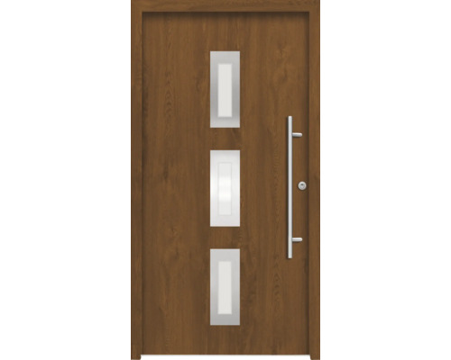 Splendoor Haustür ARTEMIS Aluminium 1100x2100 mm Golden Oak DIN Rechts (nach innen öffnend) RC 2 inkl. Beschlagset und Profilzylinder mit 3 Schlüssel Splendoor Haustür ARTEMIS Aluminium 1100x2100 mm Golden Oak DIN Rechts (nach innen öffnend) RC 2 inkl. Beschlagset und Profilzylinder mit 3 Schlüssel