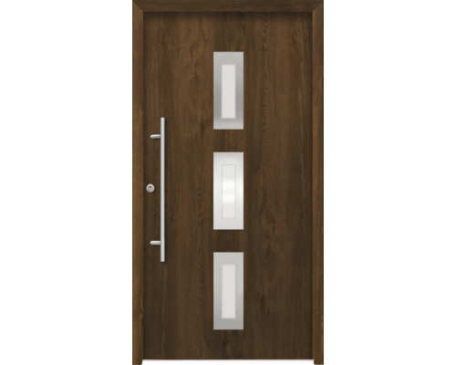 Splendoor Haustür ARTEMIS Aluminium 1100x2100 mm Nussbaum DIN Links (nach innen öffnend) RC 2 inkl. Beschlagset und Profilzylinder mit 3 Schlüssel Splendoor Haustür ARTEMIS Aluminium 1100x2100 mm Nussbaum DIN Links (nach innen öffnend) RC 2 inkl. Beschlagset und Profilzylinder mit 3 Schlüssel