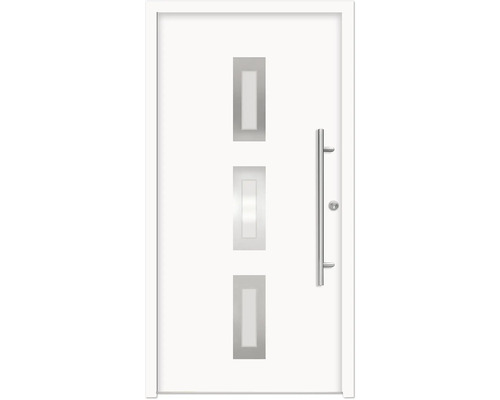 Splendoor Haustür ARTEMIS Aluminium 1000x2100 mm NCS S 0500-N Weiß DIN Links (nach innen öffnend) inkl. Beschlagset und Profilzylinder mit 6 Schlüssel Splendoor Haustür ARTEMIS Aluminium 1000x2100 mm NCS S 0500-N Weiß DIN Links (nach innen öffnend) inkl. Beschlagset und Profilzylinder mit 6 Schlüssel